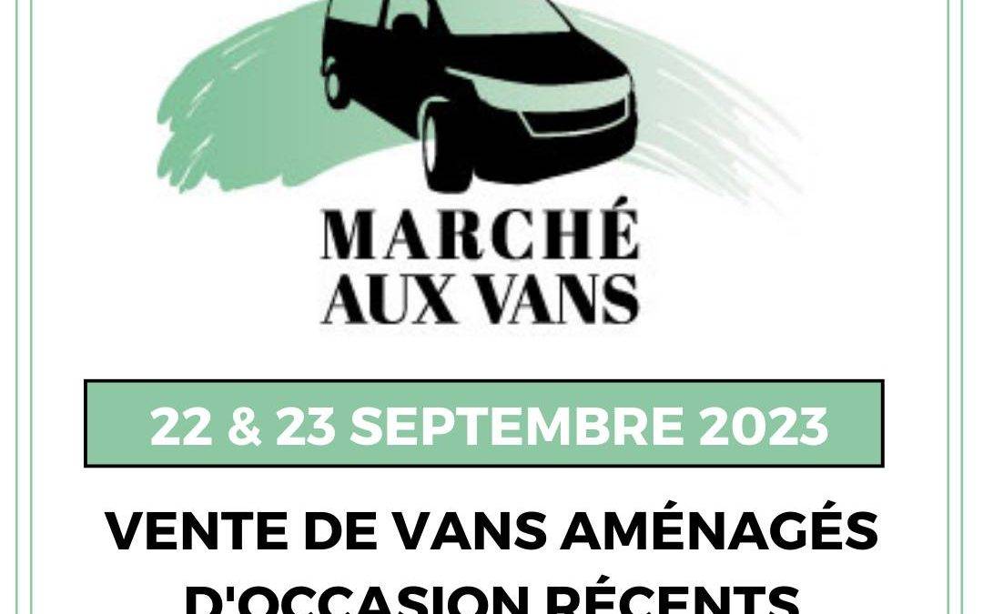 Foire aux vans aménagés d&rsquo;occasion – 22 & 23 septembre 2023 – Saint-Herblain